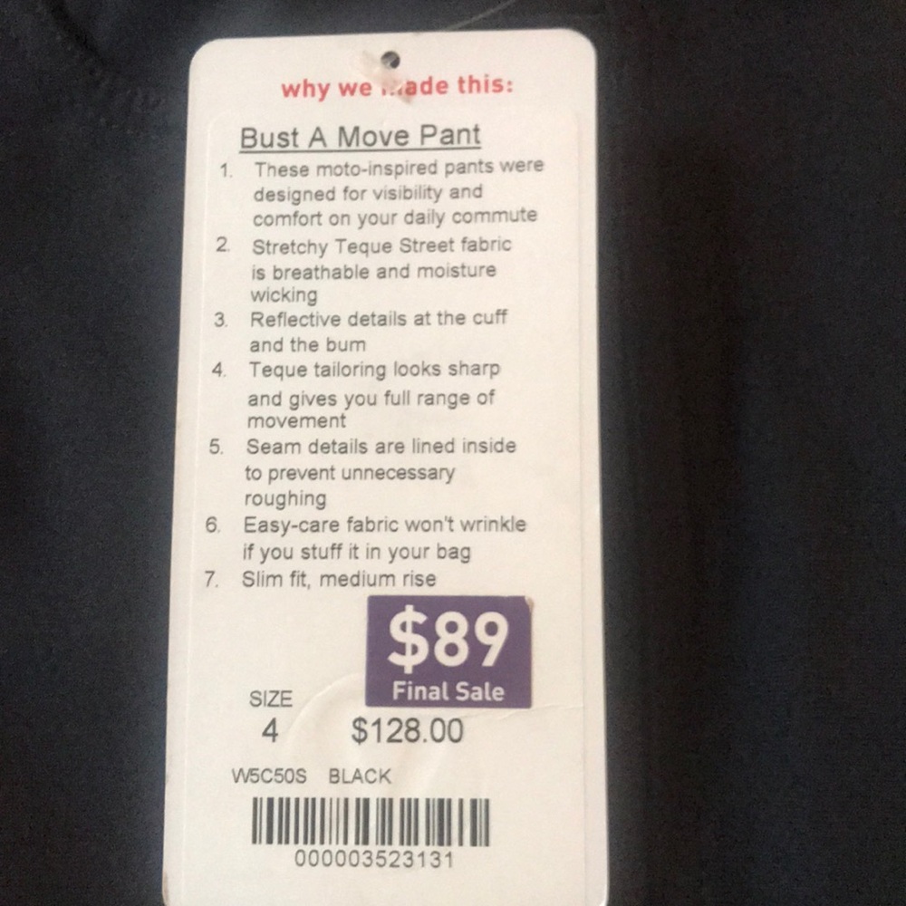 Unique Style Lululemon Moto Pants